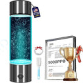 2026 New Hydrogen Water Bottle-Hydrogen Concentration up to 5000 PPB【SGS-Certified Hydrogen Generator】2026 SPE/PEM Technology Odorless Double Hydrogen Content for Sports/Home/Office/Travel HC2