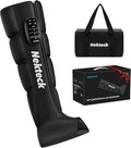 Nekteck Full Leg Compression Massager for Pain and Circulation, Portable Compression Boots for Athletes with 6 Modes & 4 Intensities, Gifts for Mom Dad Men Women (Single Unit)-Small