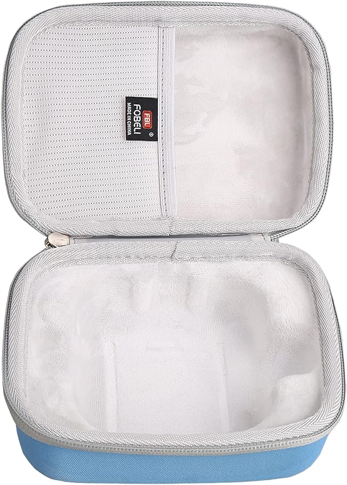 FBLFOBELI Hard Carrying Case Replacement for iHealth Track Smart Upper Arm Blood Pressure Monitor, Bluetooth Blood Pressure Cuff Machine, Protective Travel Storage Bag (Case Only)