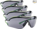 3M Safety Eyewear Sports Inspired Design, Gray Lens, Anti-Fog (Pack of 4)
