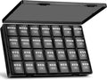 XL Large Weekly Pill Organizer 4 Times a Day, 7-Day Pill Boxes and Organizer AM PM, Big Compartments Pill Case, Monthly Medication Organizer 28-Days Dispenser for Fish Oils