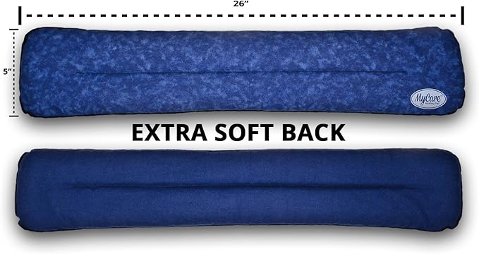 Microwavable Neck Heating pad for Pain Relief – MyCare Neck Warmer Heat Wrap for Sore Muscles, Arthritis, and Cramps – Therapeutic, Natural Relief
