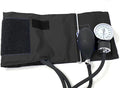 Elite Medical Instruments EMI Manual Blood Pressure Set with Regular Adult Cuff and D-Ring, Black