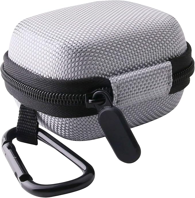 WERJIA Hard Storage Case for Fingertip Pulse Oximeter Blood Oxygen Fingertip Oximeter Case (Grey)