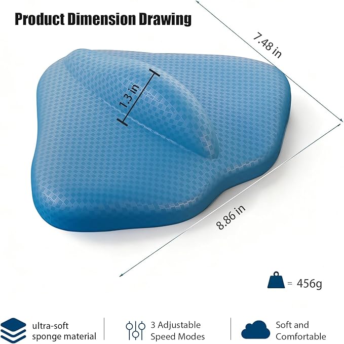Kegel Exercise,Kegel Sponge Cushion is Comfortable and Durable, Tightening and strengthening Muscle Control, Postpartum Recovery of Muscles and Strength Training of gluteal Muscles