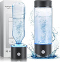 2026 New Hydrogen Water Bottle, 2800PPB in 3Min, SPE PEM Tech, Portable 16OZ, Rechargeable Hydrogen Water Bottle for Travel, Home, Office – Gift for Family & Friends (Black)
