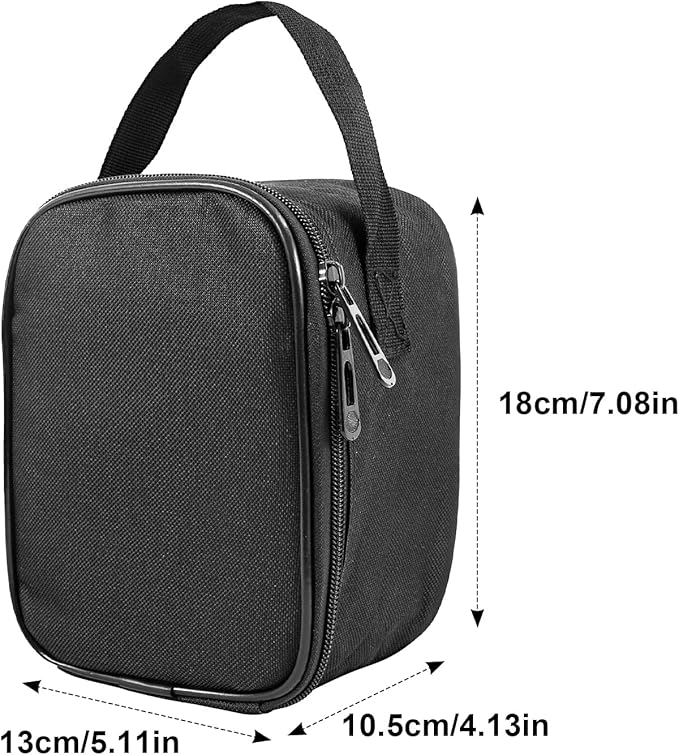 Home Blood Pressure Monitor Portable Storage Organizer Bag with Handle Compatible with Smart Upper Arm Blood Pressure Monitor,Digital Wrist Blood Pressure Monitor Travel Carrying Storage Bag(Bag Only)
