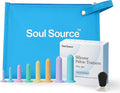 Soul Source | Silicone Wand Set Pelvic Floor Trainer | Progressive Comfort & Strength | with Travel Pouch and Handle (Full Set)