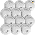 First Alert SMI100-AC, Hardwire Interconnect Smoke Alarm with Battery Backup, 12-Pack