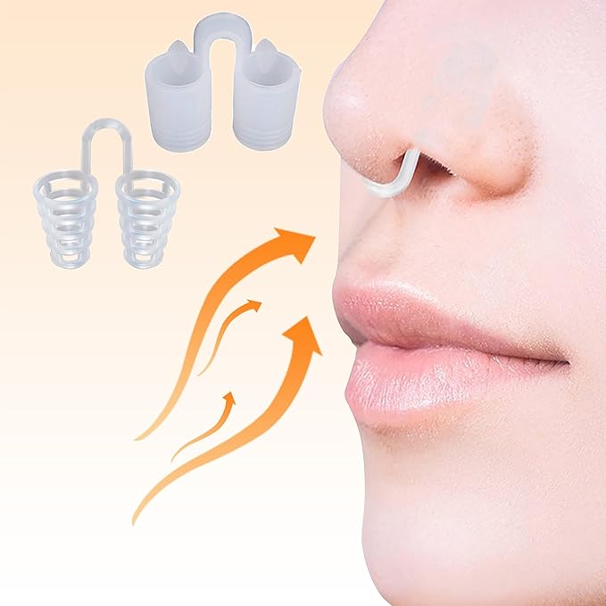 Nose Vent Sinus Relief (Pack of 12 Various Types and Sizes) - A Simple Solution for Nasal Snorers - Reusable Snoring Device to Enjoy a Peaceful Night's Sleep - by Mobi Lock
