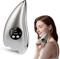 Electric Scraping Plate Gua Sha Massage Tool with Heat Vibration and Microcurrent for Face Neck Shoulder and Body