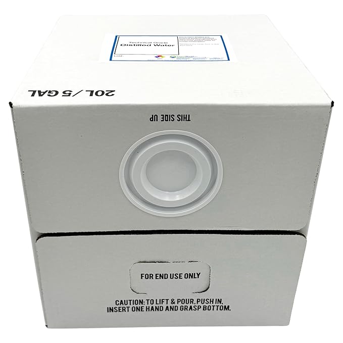 ChemWorld Technical Grade Distilled Water - 20 liters