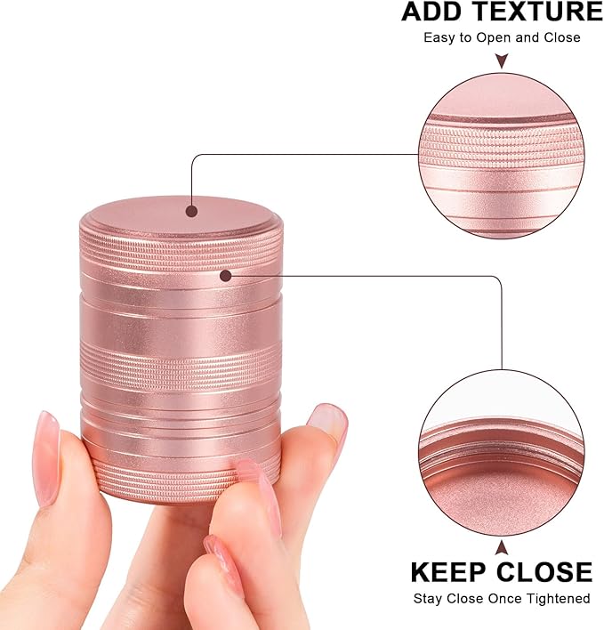 Small Metal Pill Box & Metal AM PM Pill Case - Daily Pill Container Portable Travel Pill Holder for Pocket Purse Medicine Organizer for Vitamin/Fish Oil/Supplements, 1 Pack Pill Case Pink