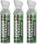 Boost Oxygen Large Focus Rosemary Aroma 10L Canister | Respiratory Support for Aerobic Recovery, Altitude, Performance & Health (3 Pack)