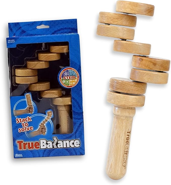 TrueBalance Sensory Balance Toy for Kids Ages 4+ | Fidget Toy for Focus, Coordination & Motor Skills | Encourages Creative Play & Patience