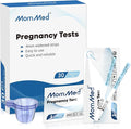 MomMed Pregnancy Test, 30 HCG Pregnancy Test Strips for Early Detection, Over 99% Accurate, 30 Free Urine Cups, Bulk Pregnancy Tests for Home Use, Pruebas de Embarazo