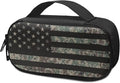 Rnyleeg American Flag Diabetic Bags for Supplies Army Green Camo Insulin Cooler Travel Case Portable Diabetic Travel Case for Insulin Pens Diabetes Supply Case with Handle