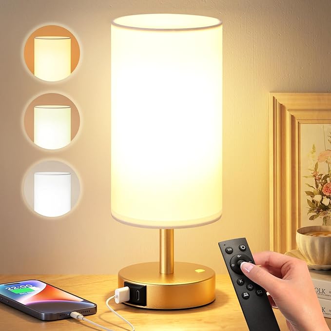 Dicoool Light Therapy Lamp 10000 Lux, Sun Lamp with Remote, 3 Color Temperature & Stepless Dimming, Happy Sunlight Lamp, Daylight Lamp for Home, Office, Gold Decoration Use As Lift Mood, Happy Life