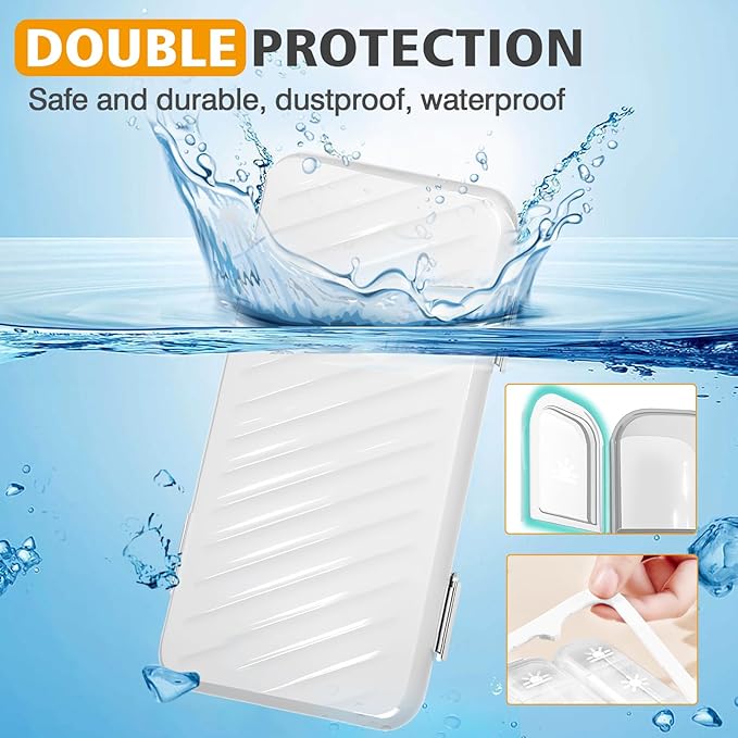 Travel Pill Organizer, 7 Day & Pill Organizer 3 Times A Day, 7 Day Pill Box - GloDeals Weekly Pill Organizer Daily Medicine Container Dispenser Case for Vitamin Fish Oil Supplement