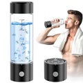 Hydrogen Water Bottle, 3Min 2200PPB Rapid Hydrogen Water Generator -SPE PEM Tech, 15OZ Portable Hydro Water Machine, Health Care Gifts for Husband, Wife, Family, Friends, Travel(Black)
