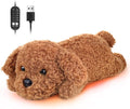 Dog Heating Pad for Period Cramps Menstrual Pain Relief, Portable Electric Heat Pads USB Powered, Cute Poodle Plush Stuffed Animals Gift, Funny Gifts for Women Teen Girls Christmas Birthday Easter
