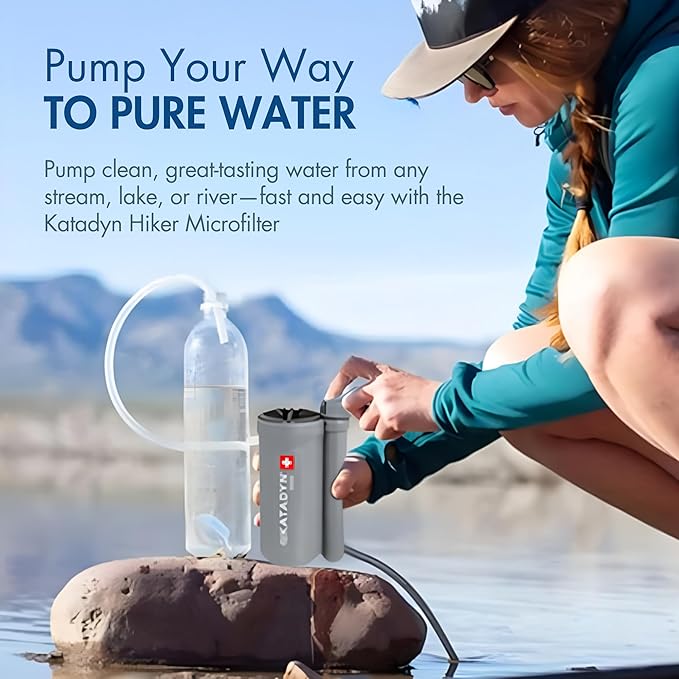Katadyn 8018270 Hiker Microfilter Water Purification Unit