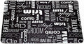 Top Performance Anti-Fatigue Mats — Comfortable, Heavy-Duty PVC and Foam Mats for Professional Dog Groomers - Graffiti Pet , Black
