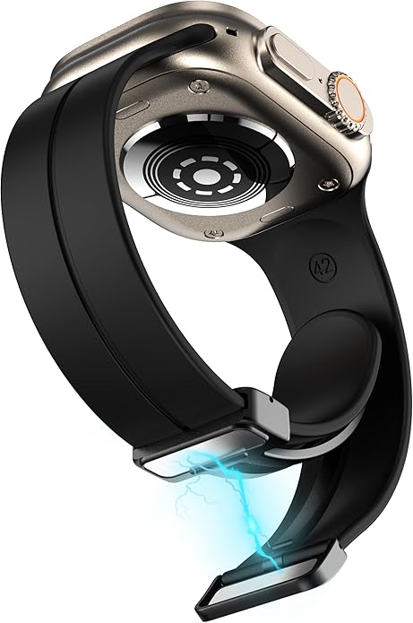 Lamshaw Compatible with Spade & Co Health Smartwatch 4 bands, Soft Silicone Sport Wristband Replacement Straps Compatible with Spade & Co Health Smartwatch 4 1.85 Inches