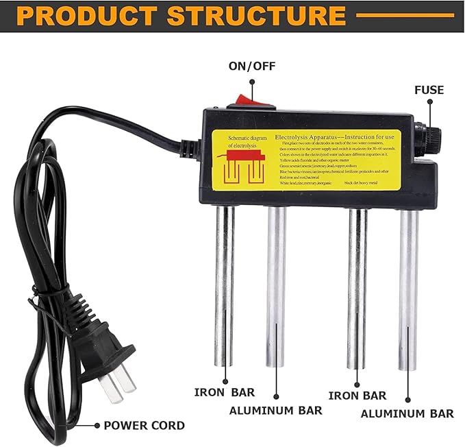 Water Electrolyzer Quick Water Quality Tester Water Purity Filter Measuring Tool Home Use