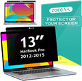 ZOEGAA Privacy Screen MacBook Pro 13 Inch (2012-2015), Magnetic Removable Anti Blue Light Filter Laptop Privacy Screen Protector with Camera Cover for MacBook 13'' Model (A1278, A1425, A1502)