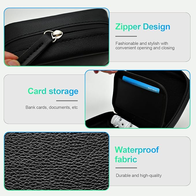 A8 Waterproof Pill Organizer with 28 Pill Pouches Set