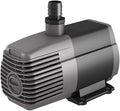 Hydrofarm AAPW1000 92-Watt 1000 GPH Indoor/Outdoor Hydroponic Aquarium Pond 6ft Power Cord for 55 Gallon Reservoirs Submersible Water Pump, 1000-GPH, Black