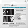 Dream Recovery Second Wind Nasal Strips - Nose Strips for Breathing, Sleep and Athletic Performance - Snore Relief and Congestion Support - Sand, 360 Count