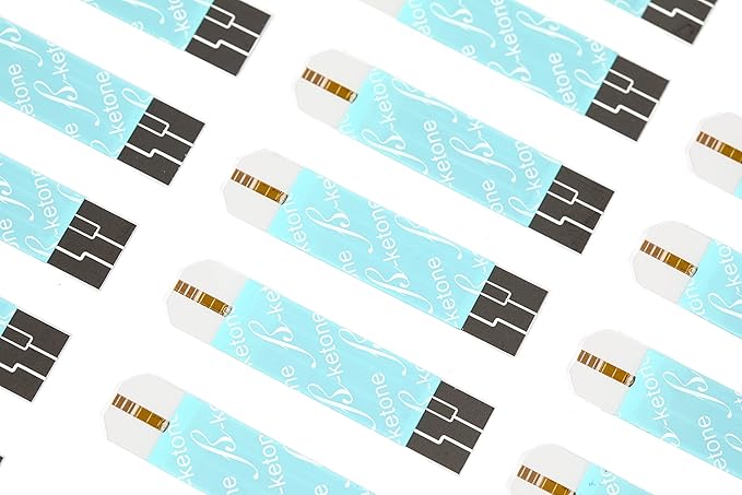 BKT TD-4279 Blood Ketone Test Strips 50ct - NOT for Keto-Mojo GK+ - Only for BKT Meter and Original Keto-Mojo Bluetooth TD-4279