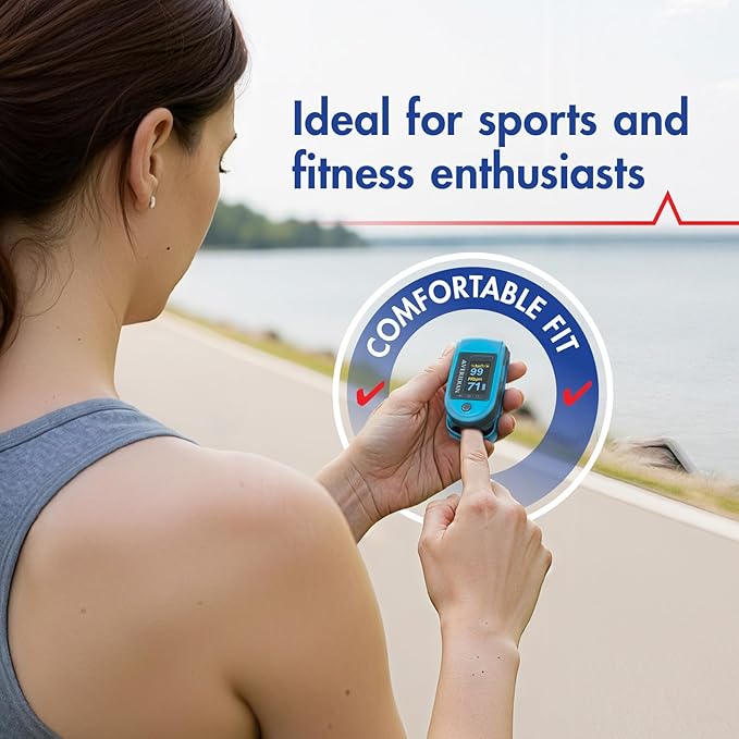 SmartHeart Fingertip Pulse Oximeter 1 Each 11-50D