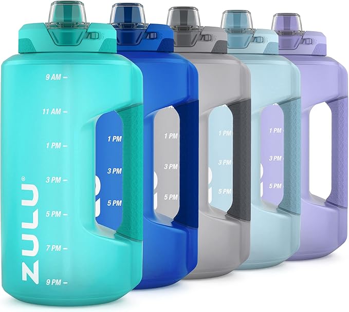 Goals Half Gallon Water Bottle with Straw