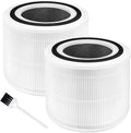 Core 300 Replacement Filter for LEVOIT Core 300 Core 300-P Core 300S VortexAir Air Purifier-Core 300-RF-3-in-1 H13 True HEPA&Activated Carbon Filter-2 Pack White Core 300-P Filter by Blutoget