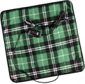 ZONETECH Green Plaid Warming Pad, Warms on Cold Weather, Perfect Sizing for Pets