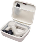 XANAD Massage Gun Case Compatible with TheraGun Relief Handheld Percussion Massage Gun,Massage Neck/Back/Leg/Shoulder,Cream-Inside: 8.3"x6.9"x2.4" (Case Only)