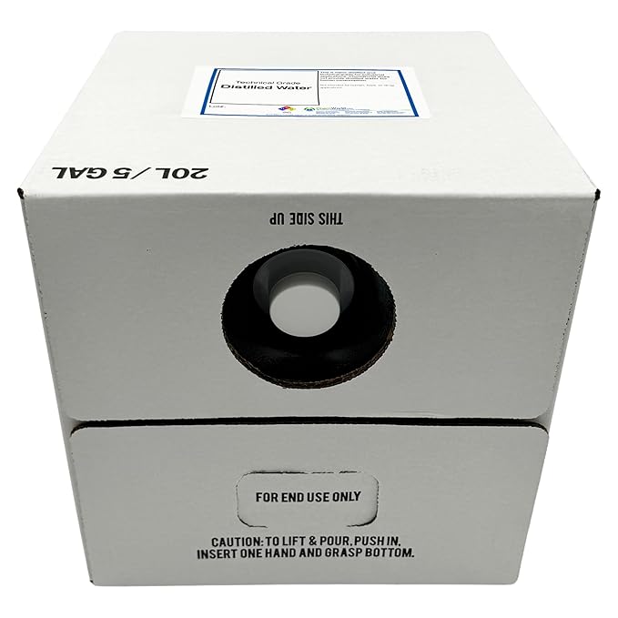 ChemWorld Technical Grade Distilled Water - 20 liters