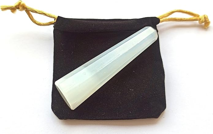 WholesaleGemShop 3 Inch Gemstones Obelisk Tower Jumbo Facet Aura Rock Crystal Natural Polished Earth Wand Spirit