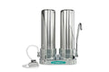 Smart Countertop Water Filter System | Crystal Quest (Double, Stainless Steel)