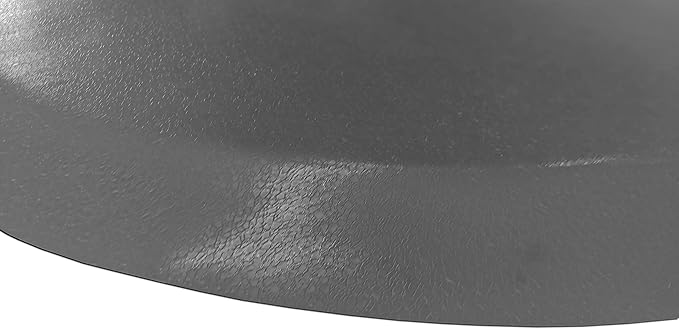 Rhino Mats, Rhino Hide Salon Mat, Non-Slip Standing Cushioned Comfort Anti-Fatigue Mat for Salon, Barbershop, or Spa (Gray Semi-Circle, 3' x 5' x 1/2")