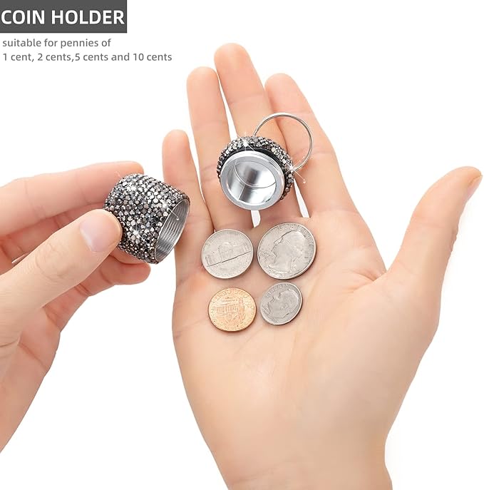 Pocket Pharmacy Medicine Organizers and Storage Pill Pouches Travel Pill Case Holder with Keychain Pill Organizer Box Pill Container for Purse(Gray)