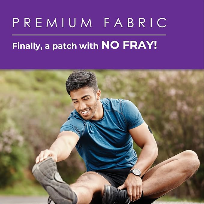 CGM Overpatch | Freestyle Libre 3 | Black Full Coverage Design| 25-Count | Waterproof Adhesive | Anti-Fray | Easy Application & Removal | Made in USA | Sensor Protection
