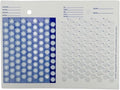 90 Day / 3 Month Cold Seal Medication Pill Blister Cards, One Piece Disposable Easy to Use Blister Pack for Pill, Medicine and Vitamins, Ideal for Summer Camps, Pharmacists, Caregivers (Pack of 12)