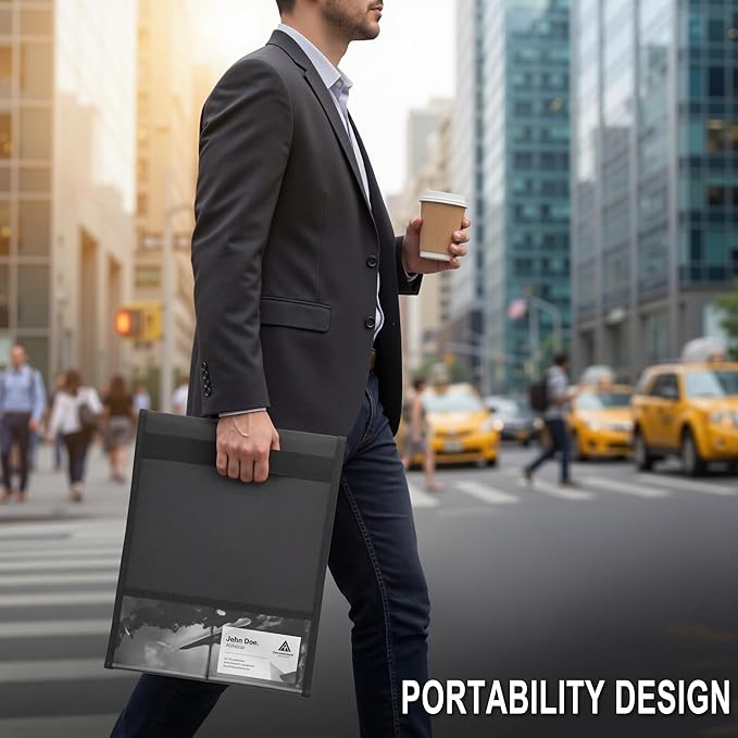 Faraday Bag for 13" Laptops (MacBook Air/Pro), Military Grade Signal Blocking Shielding Sleeve, Blocks 5G WiFi GPS EMP RFID, Data Security & Privacy for Law Enforcement, Black