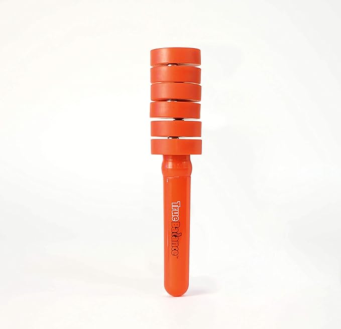 TrueBalance – Portable Balance Game for Kids & Adults | Boosts Coordination, Focus & Fine Motor Skills | Great for STEM Learning, Therapy, Desk Fidgeting & Travel Entertainment, Mini Red