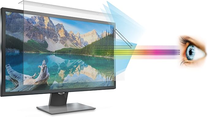 Anti Blue Light Screen filter for 31 and 32 Inches Widescreen Computer Monitor, Blocks Excessive Harmful Blue Light, Reduce Eye Fatigue and Eye Strain