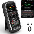 LifeBasis Portable Radon Detector with TFT Color Display, First Result in 6 Hours, Rechargeable Radon Monitor for Home Basement, 504-Day Accurate Data Storage, Visual & Audible Alarm pCi/L or Bq/m³